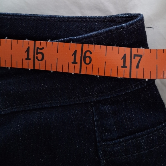 Calvin Klein, dark wash jeans. Only worn twice and in new condition. Size 12. - Picture 2 of 5